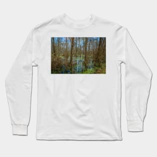 Swamp in Southeastern Georgia Long Sleeve T-Shirt